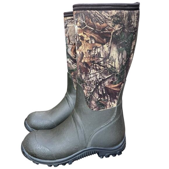 Field & Stream Tracker Boots 7mm Neoprene Rutland Camo Green M Size 6/ W 7.5/8 - Picture 1 of 8